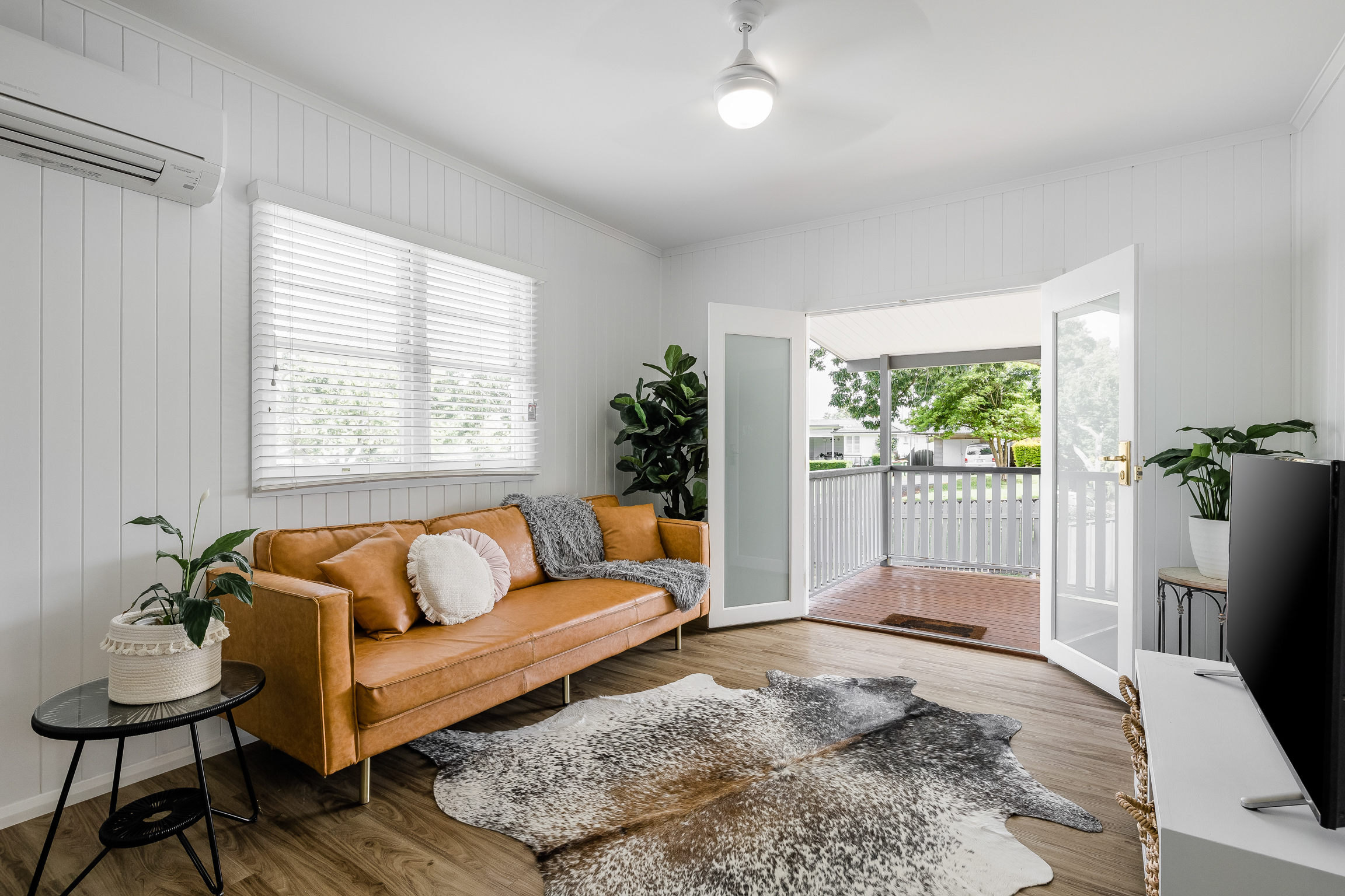 Living room after renovation